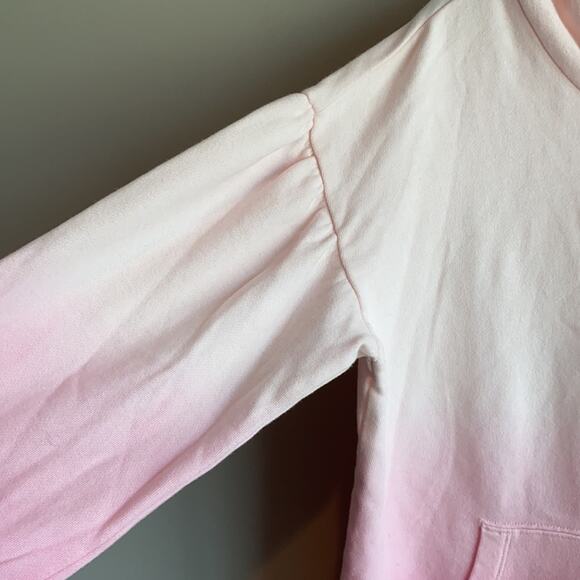 Gap KIDS Pink Dip Dye hooded sweatshirt XXL - Picture 5 of 10